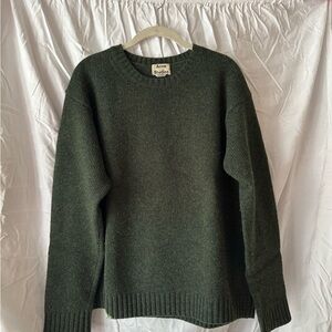 Acne Studios Samara wool sweater - Small - hunter green - great pre-loved